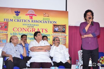 Film Critics Association Felicitates Shatamanam Bhavati And Pelli Choopulu Movie Teams